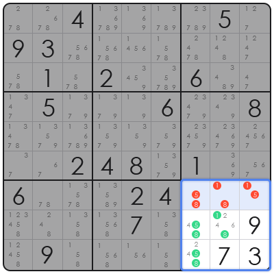 sudoku puzzle with solution